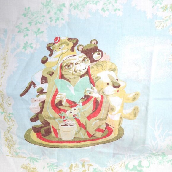 Vintage 1982 ET Movie Pillowcase Extra Terrestrial Iconic Alien Collectable Kids - Picture 6 of 10